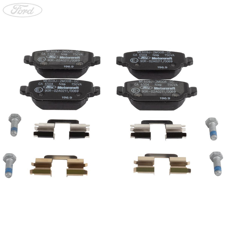 Original Ford Kuga Motorcraft Bremsbelagsatz hinten 2008-2012 2613323