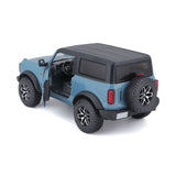 Maisto Ford Bronco Badlands Modellauto Blau 1:24