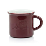 Ford Bronco Retro Tasse Dunkelrot Porzellan