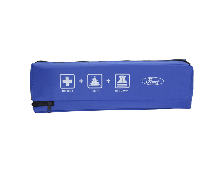 Premium Erste-Hilfe-Ausrüstung in blauer Nylon-Tasche