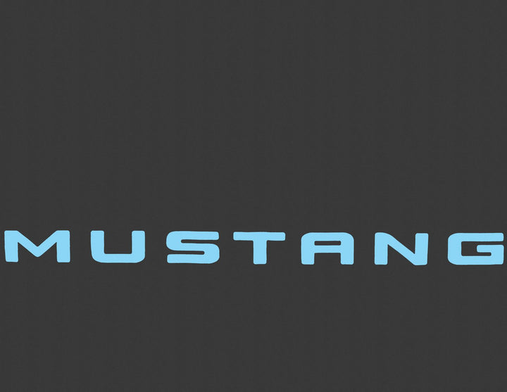 Original Ford MustangMachE Premium Schutzabdeckung schwarz, Innenfutter blau