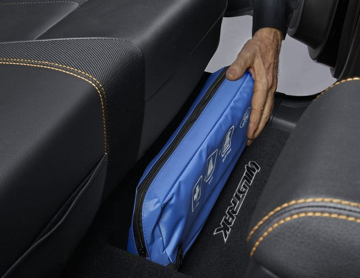 Premium Erste-Hilfe-Ausrüstung in blauer Nylon-Tasche