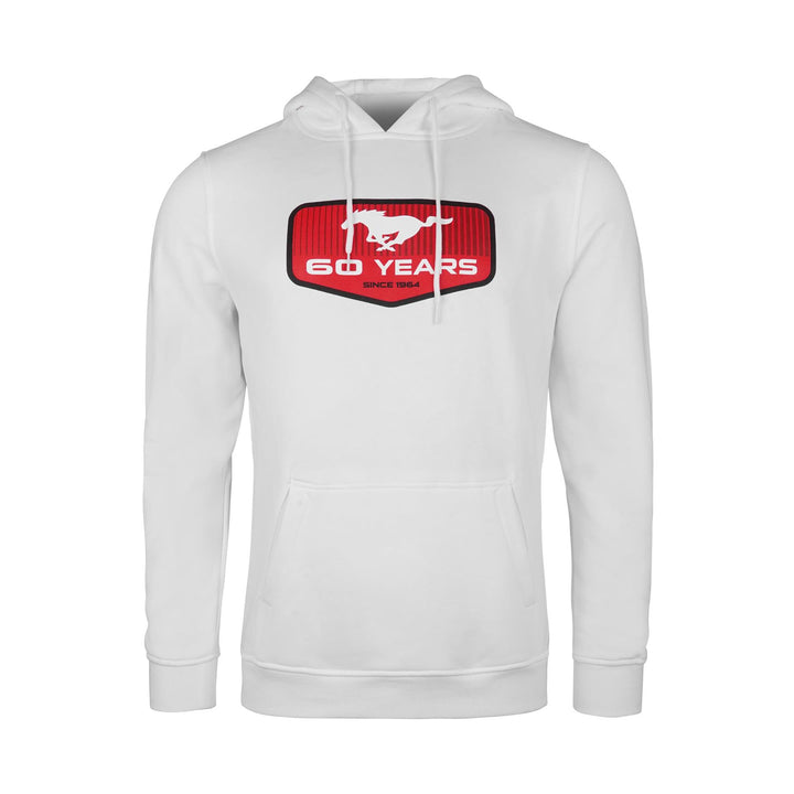 Ford Mustang 60. Years Hoodie weiß, L
