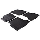 Original Ford Kuga 2012-2020 Allwetterfußmatten vorn und hinten, schwarz
