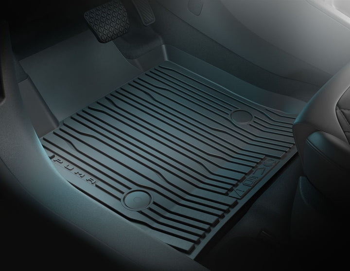 Original Ford Puma® Gummifußmatten in Wannenform mit hochstehenden Kanten,vorne