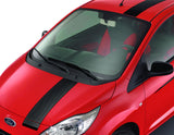 Ford KA 2008-2018 Zierstreifen für Motorhaube, Dach & Heckklappe, Karbon 1761323