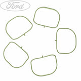 Original Ford Focus Mondeo Fiesta Galaxy Transit Ansaugkrümmerdichtung 1119284 - 5 Stk
