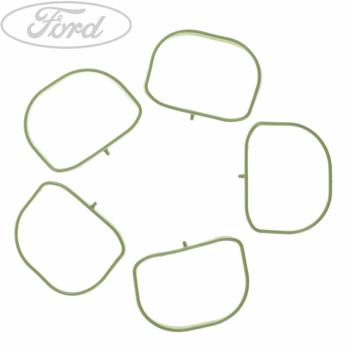 Original Ford Focus Mondeo Fiesta Galaxy Transit Ansaugkrümmerdichtung 1119284 - 5 Stk