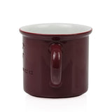 Ford Bronco Retro Tasse Dunkelrot Porzellan