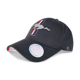 Ford Mustang Logo rPET Baseball Cap Denim-Look verstellbar