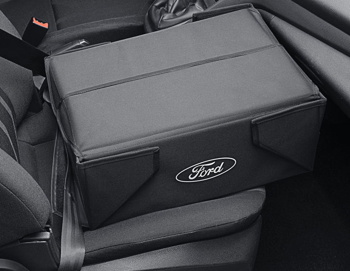 Ford Stofftransport-Organizerbox faltbar Schwarz mit weißem Logo 2470825