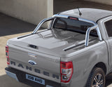 Original Ford Ranger Feste Laderaumabdeckung 3-teiliges System, Moondust Silber