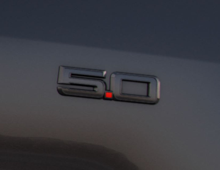 Original Ford Mustang 5.0-Emblem rechte Seite, schwarz