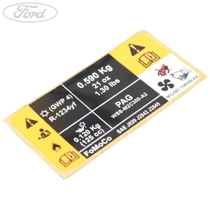 Original Ford  / KA+ 2015-2019 Aufkleber 2025773