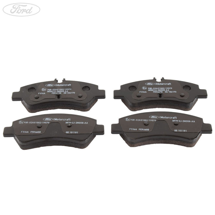Original Ford Transit Custom Bremsbelagsatz hinten mit Doppelbereifung 2600772