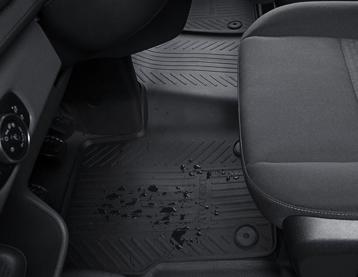 Original Ford Transit Custom & Transit Allwetterfußmatten vorne, schwarz