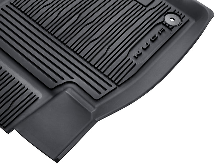 Ford Kuga ab 2020 Allwetterfußmatten, vorne, schwarz, Wannenform 2476151