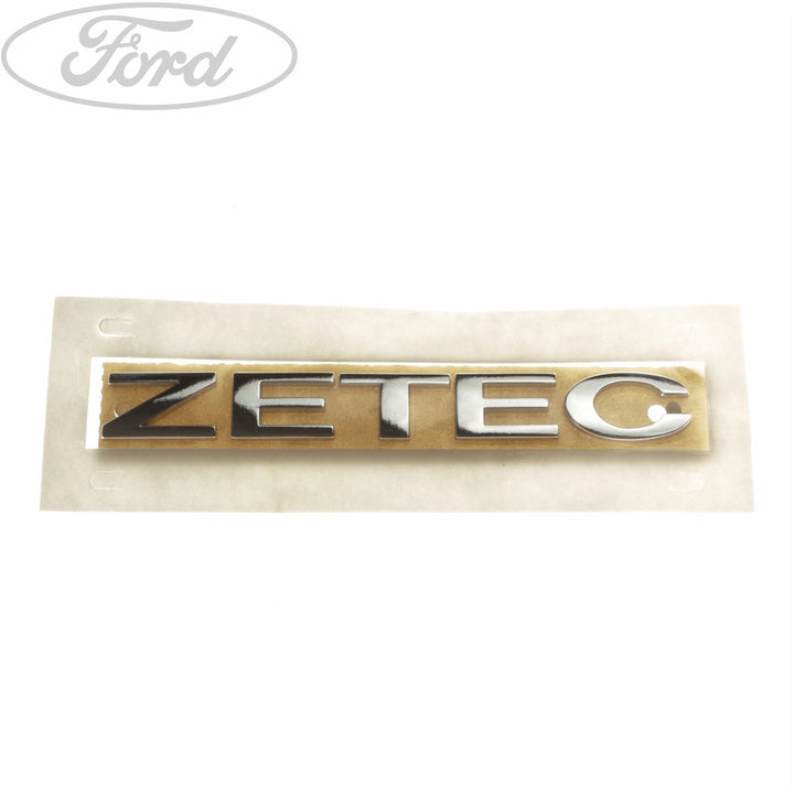Original Ford Focus Fiesta S-Max Zetec Typenschild-Emblem - Heckklappe 1495741