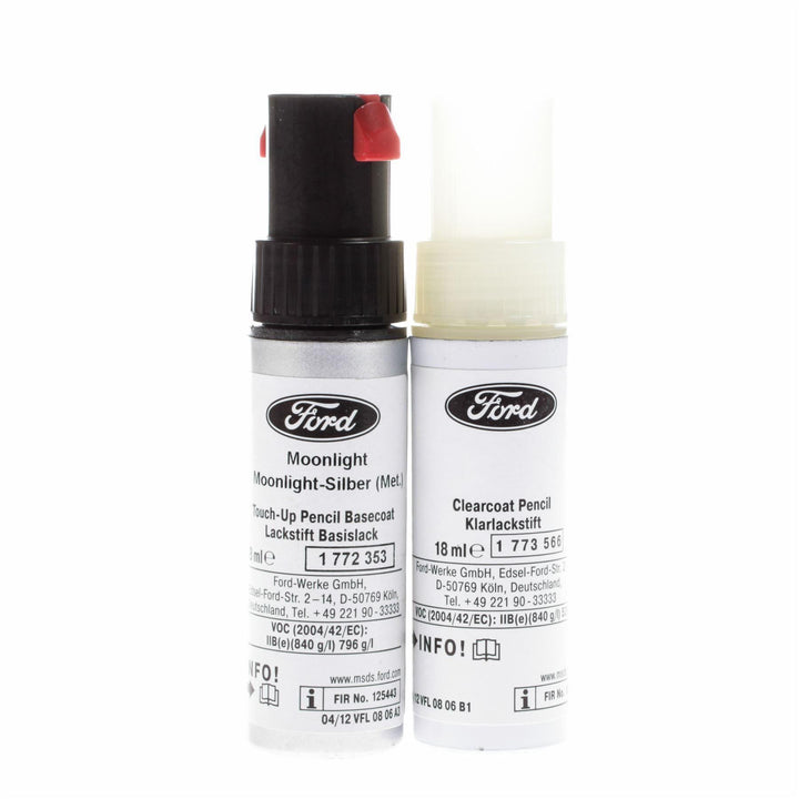 Ford Lackstift (9ml) - Moonlight-Silber Met. (Farbcode: 9QGCWWA) - 2600478