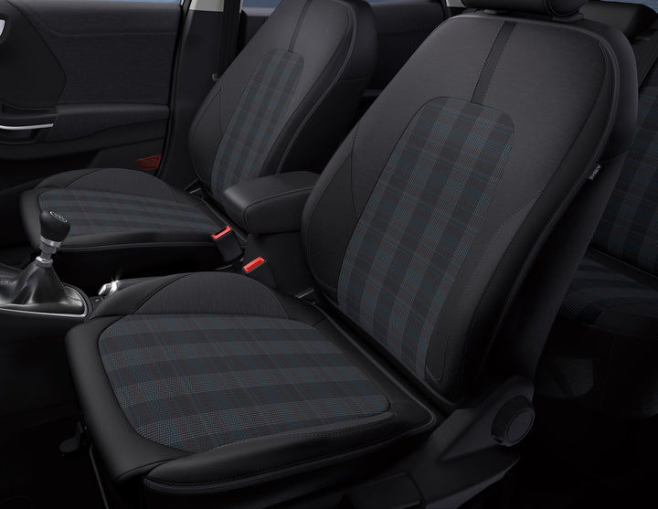 Original Ford Puma Sitzbezüge mit Reißverschluss Tartan