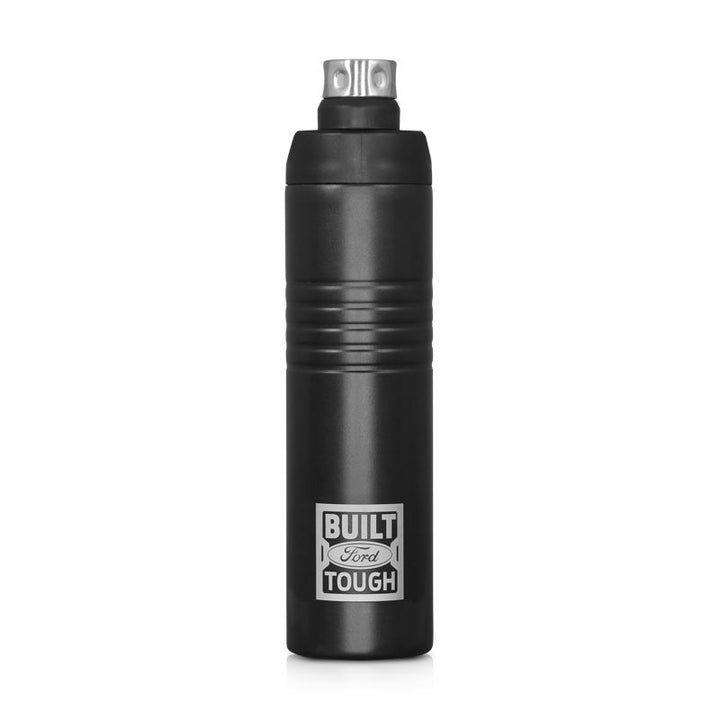Ford Built Tough Thermosflasche Trinkflasche Schwarz 600ml