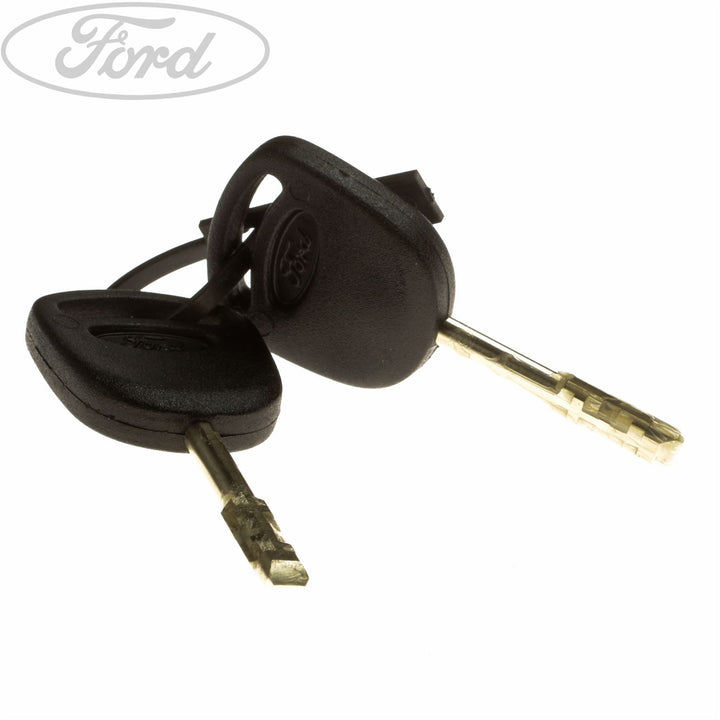 Original Ford Lenksäule Zündschloss Reparatursatz mit Schlüsseln 1022183