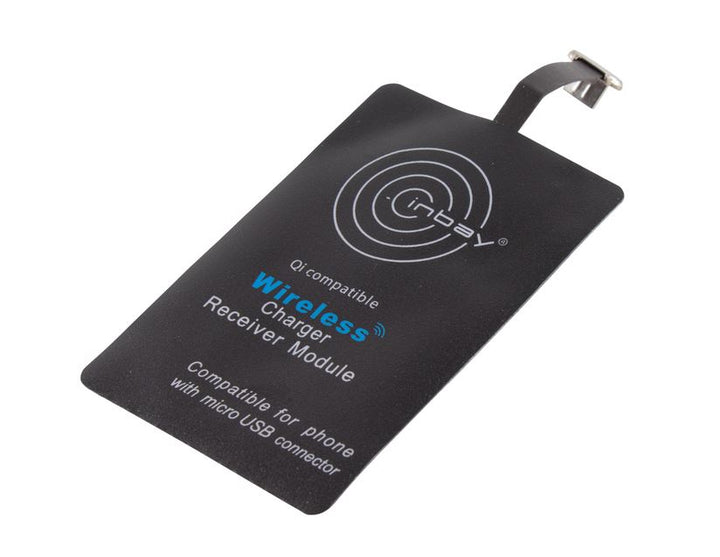 ACV* INBAY Qi Ladeempfänger universal, mit Micro-USB 2.0-Anschluss, schwarz