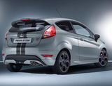 Ford Fiesta herpa print* Rallye-Streifen durchgehend, mattschwarz 2049011