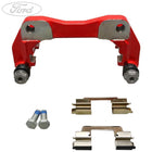 Original Ford Fiesta 2013-2019 Halter Bremssattel, rot 1858137