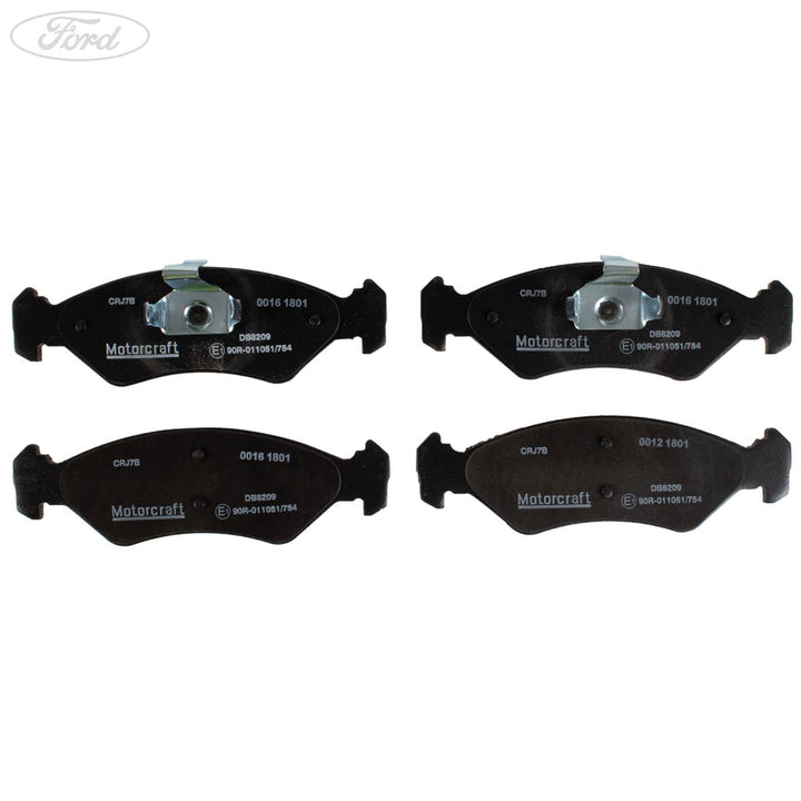 Fiesta Mk3 Mk4 Motorcraft Vorderradbremsbelag-Achsensatz