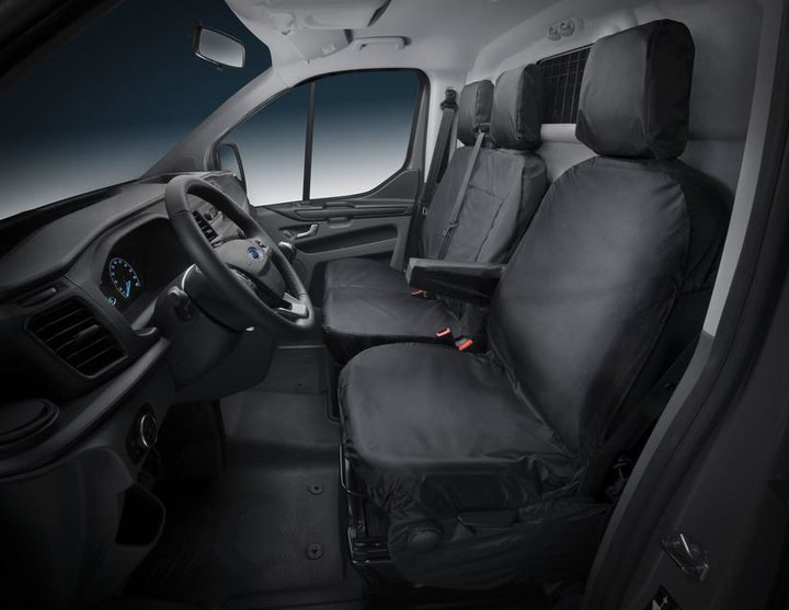 Ford Transit/Tourneo Custom HDD* Sitzbezug für Fahrersitz, schwarz