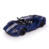 LEGO Technic Ford GT Modellbausatz Blau Maßstab 1:12