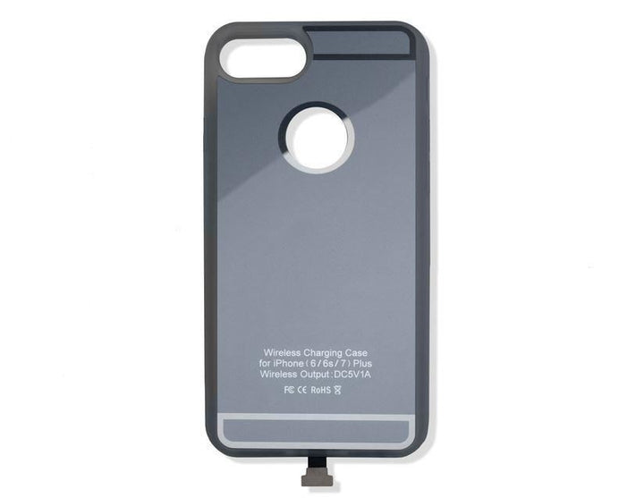 ACV* Qi-Ladehülle für iPhone® 6/6S/7, silber