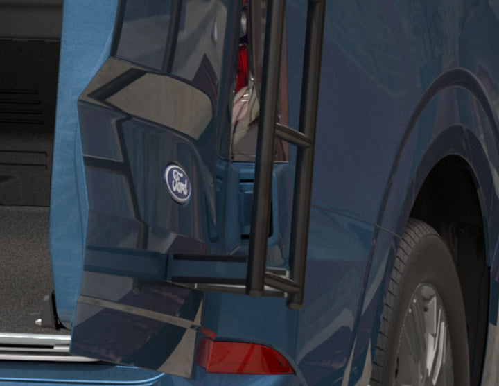 Original Ford Transit Custom ab 2023 Heckleiter, mit niedrigem Dach
