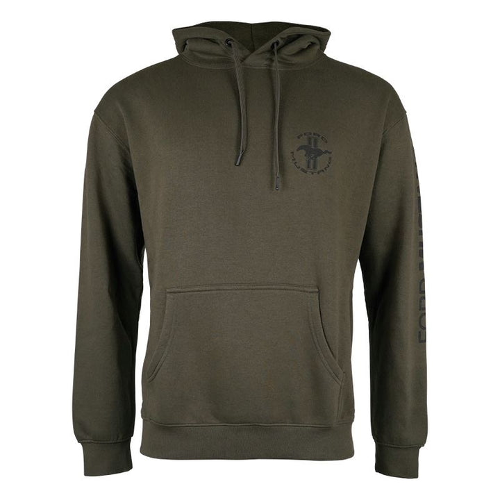 Ford Mustang Freedom Hoodie oliv