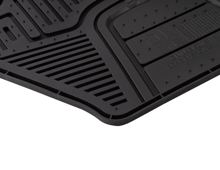 Ford EcoSport 2013-2017 Gummifußmatten hinten Schwarz 1848171