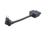Original Reiseadapter mit Haushaltsstecker für die Schweiz