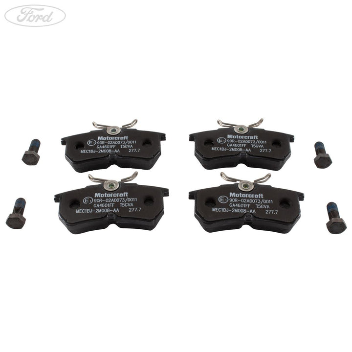 Fiesta Motorcraft Hinterradbremsbeläge Achse Satz EcoBoost