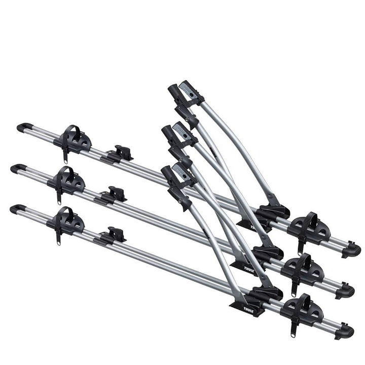 3x ORIGINAL THULE FREERIDE 532 DACH FAHRRADTRÄGER für alle Fahrzeugmarken