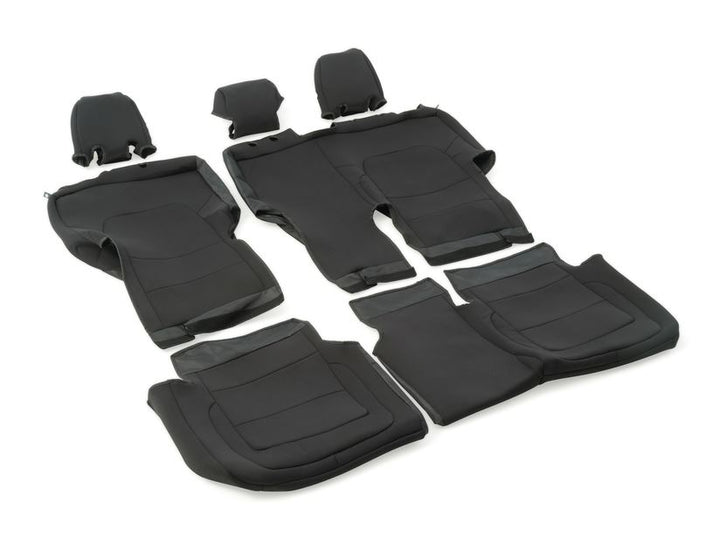 Original Ford Bronco Coverking Sitzschutz hinten, schwarzes Neopren