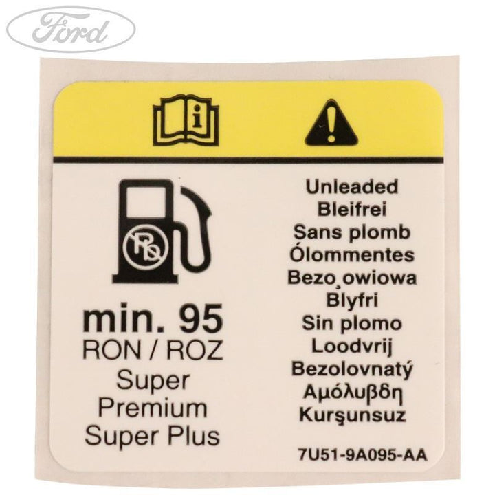 Super Plus Tankaufkleber