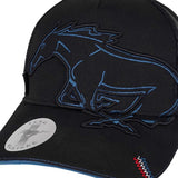 Ford Mustang Baseball Cap Pony petrol
