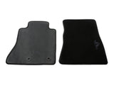 Original Ford Mustang Velours-Teppichfußmatten vorn, schwarz
