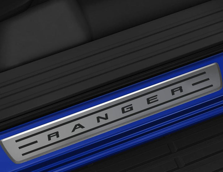 Original Ford Ranger Einstiegszierleisten vorne, Edelstahl, rechte Seite
