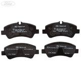 Original Ford Transit Custom Bremsbelagsatz hinten mit Doppelbereifung 2600772