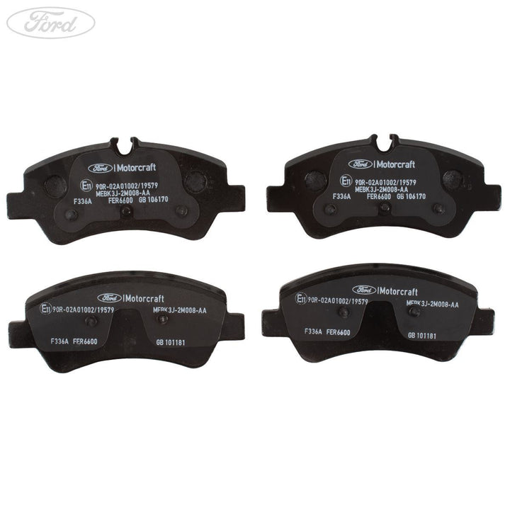 Original Ford Transit Custom Bremsbelagsatz hinten mit Doppelbereifung 2600772