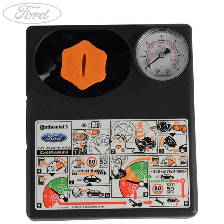 Original Ford EcoSport Pannenset Luftkompressor Reifenfüller 2430476