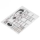 Original Aufkleber Fahrzeuginformation Ford S-Max Galaxy 2006-2010 1685482