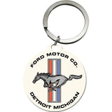 Ford Mustang Logo Schlüsselanhänger Edelstahl