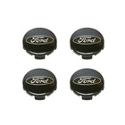 Original Ford Nabendeckel für Alufelgen Schwarz mit Logo 54mm 4er Satz 2037230